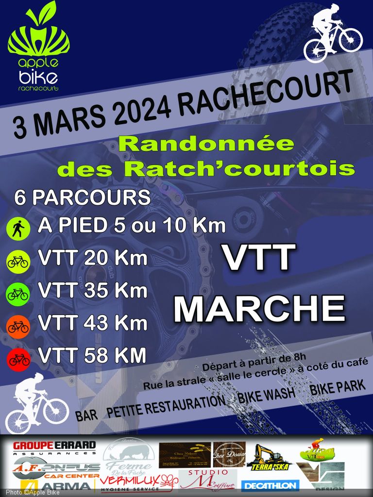 Randonnée VTT + marche