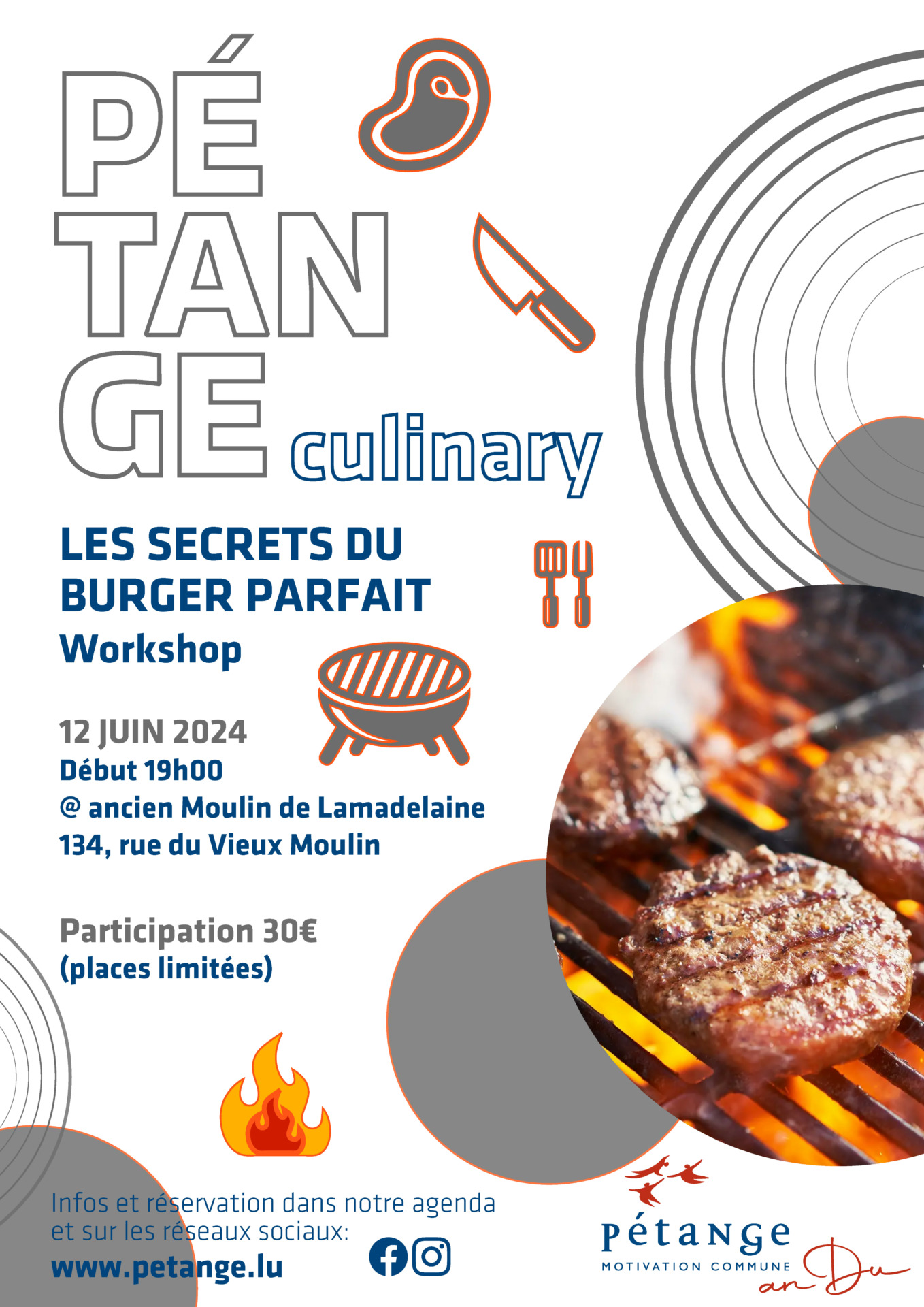 Cooking workshop: The secrets of the perfect Burger & workshop