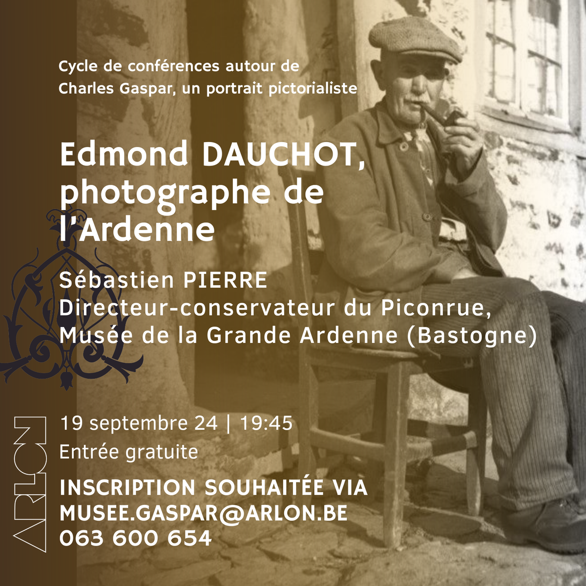 Conference: Edmond Dauchot, photographer of the Ardennes