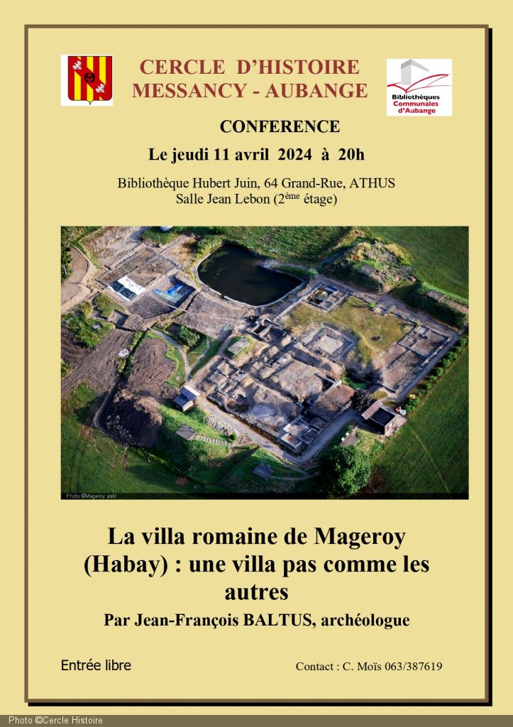 Conference: The Roman villa of Mageroy