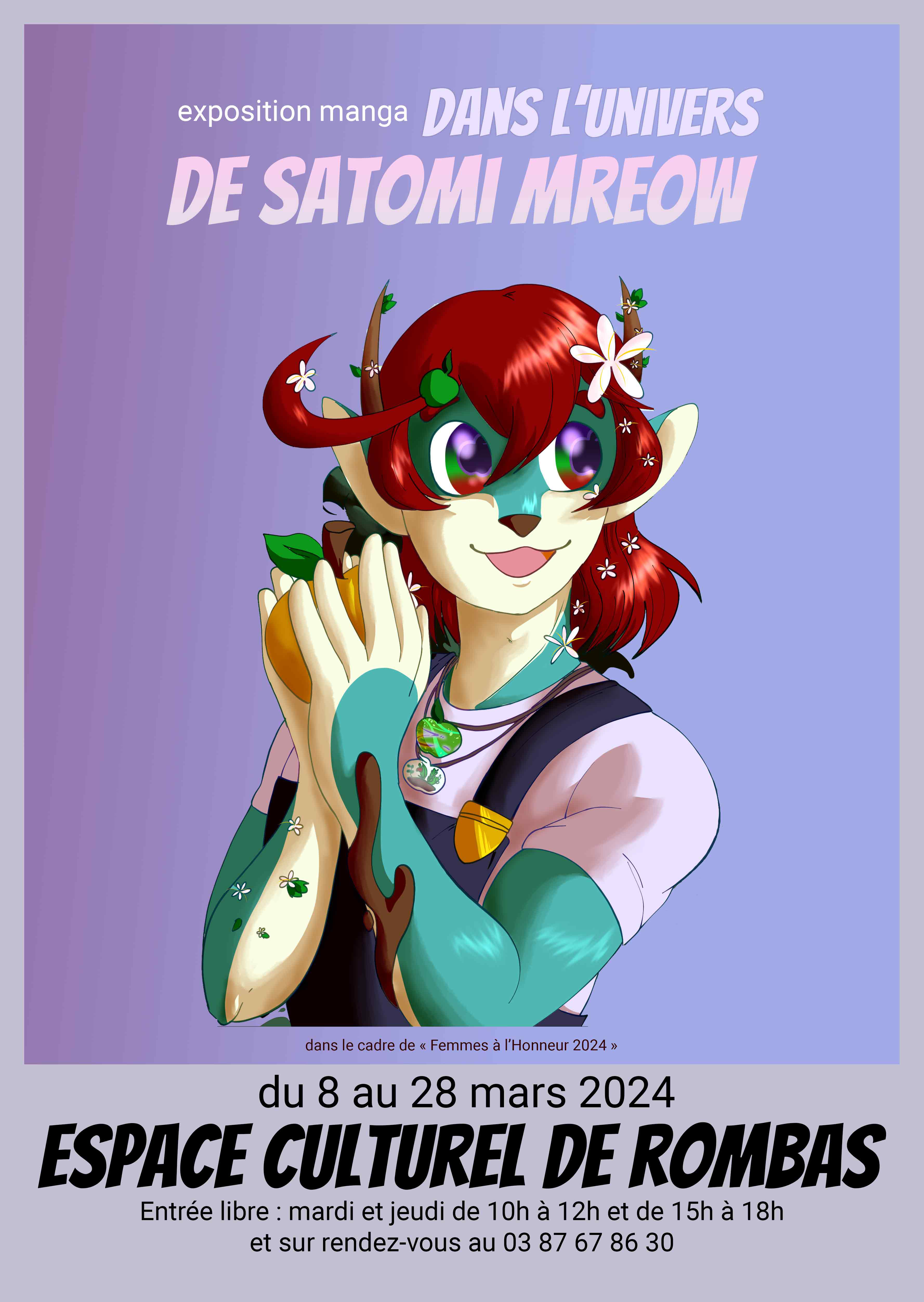 Expo "dans l'univers de satomi-mreow"