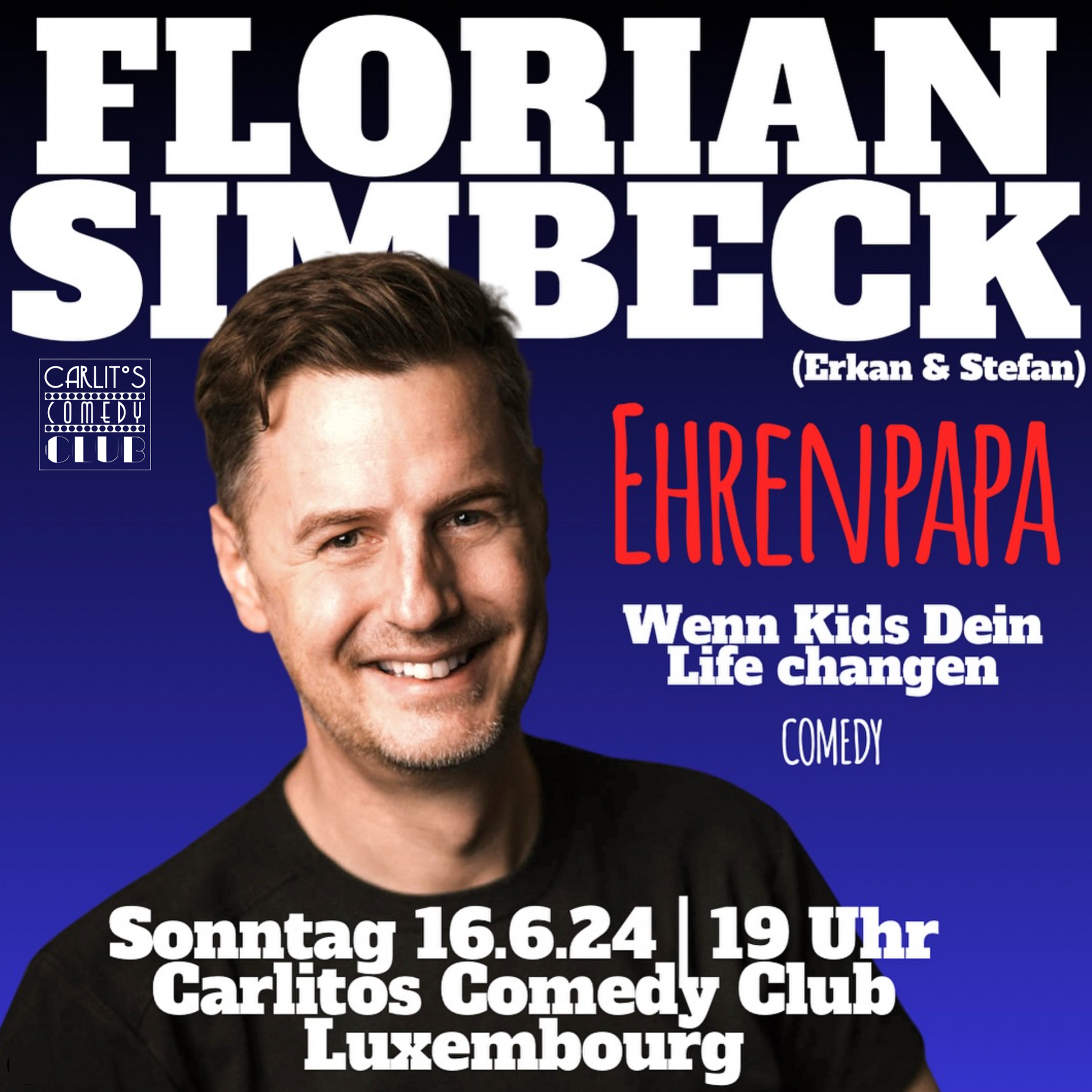 Florian Simbeck Live Comedy - Ehrenpapa