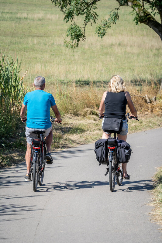 Tour en vélo à travers la région