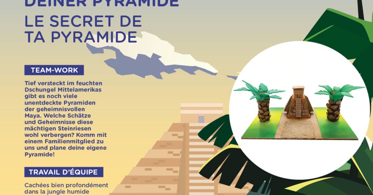 Workshop "Le secret de ta pyramide"