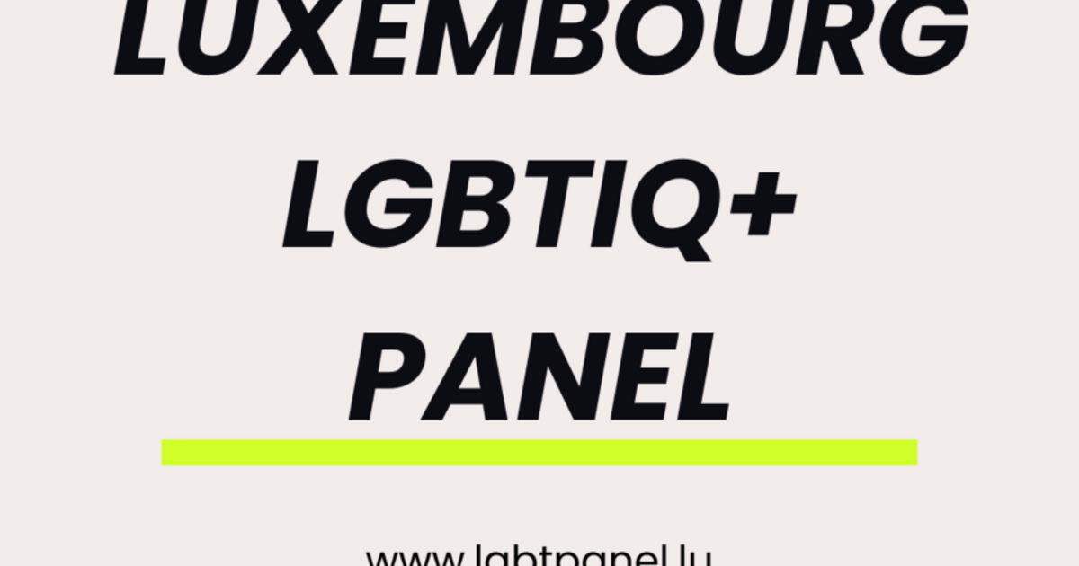 Luxembourg LGBTIQ+ panel