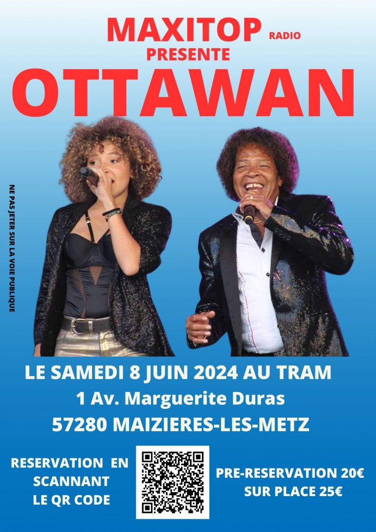 Spectacle d'Ottawan au tram