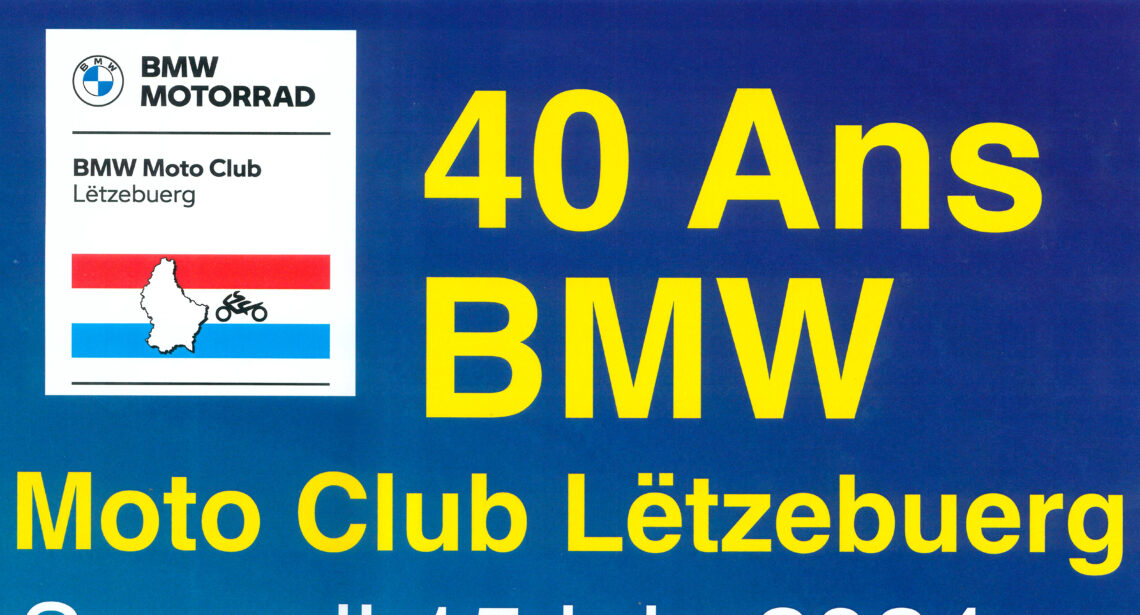 40 Joer BMW Moto Club lëtzebuerg