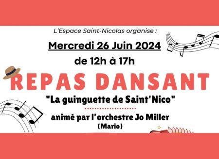 Espace Saint-Nicolas : repas dansant