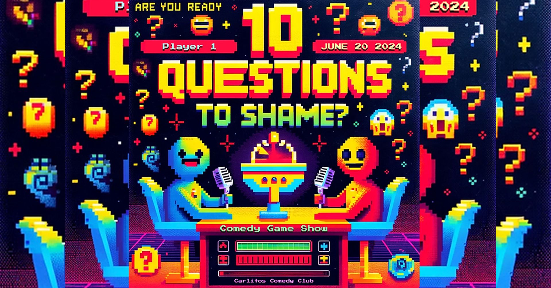 10 Questions to Shame - Interactive Comedy Game show