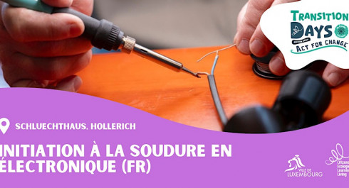 Atelier : soudure électronique