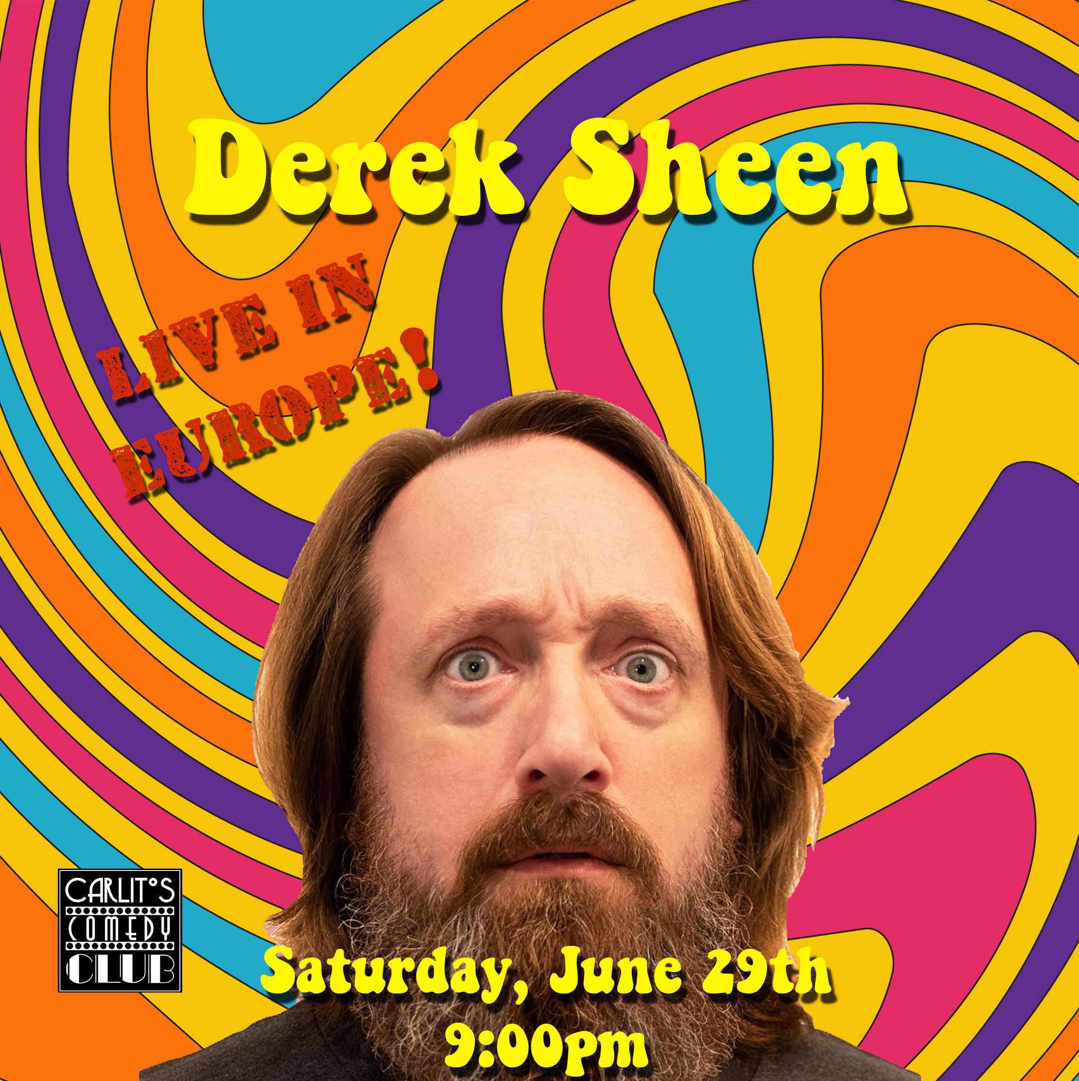 Derek Sheen live in europe!