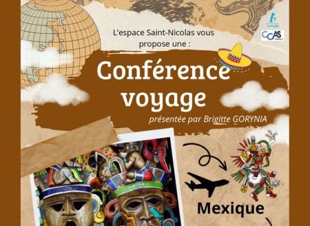 Espace Saint-Nicolas : conférence voyage "mexique"