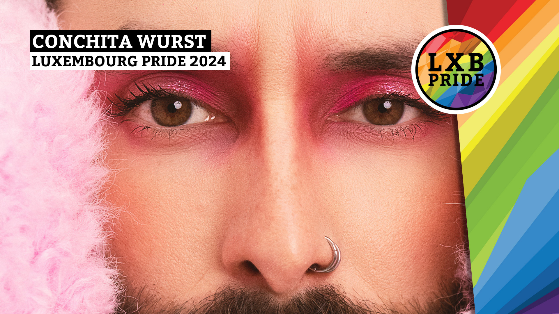 Conchita wurst - concert Luxembourg pride 2024