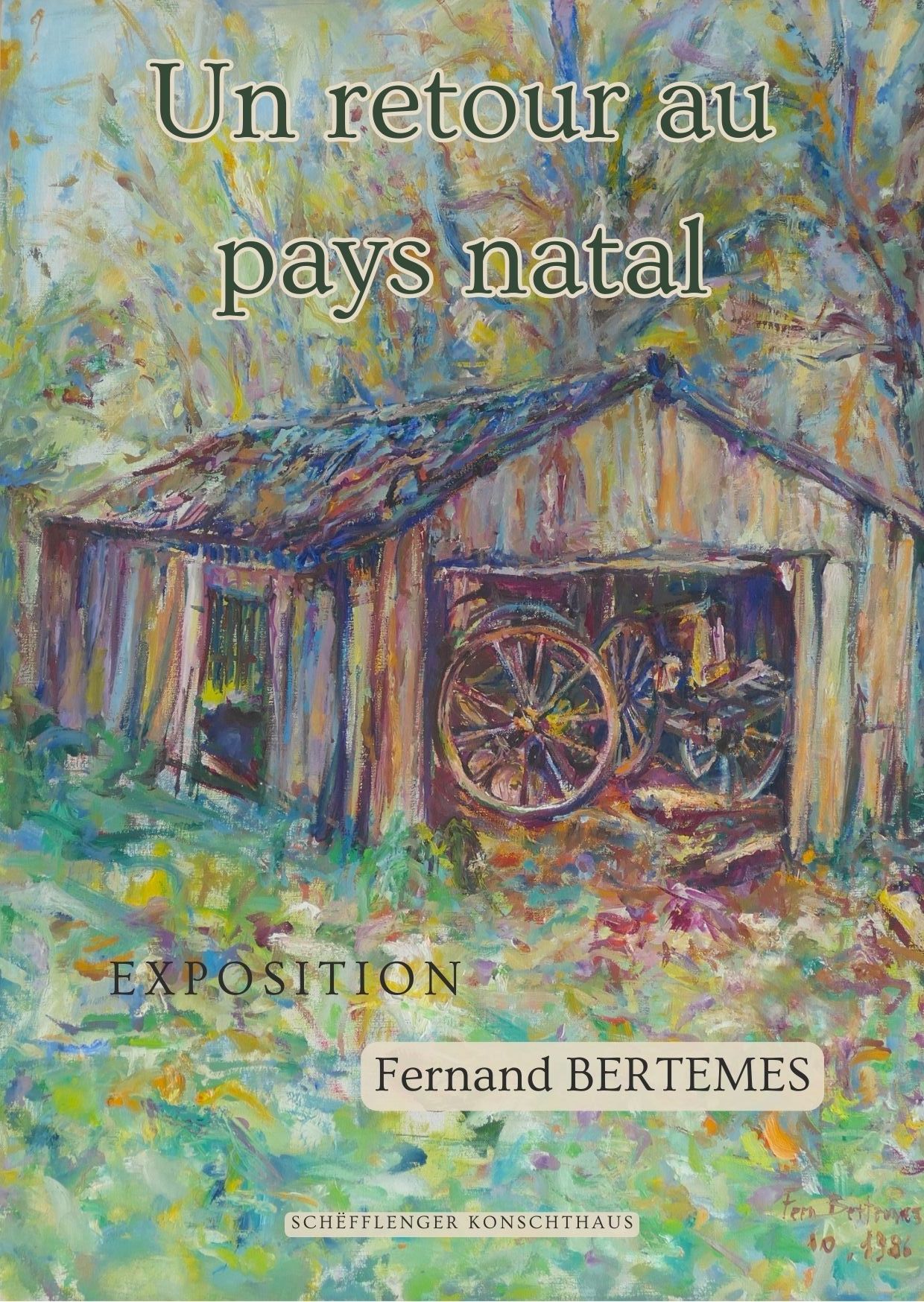 Exposition: « Un retour au pays natal » de l'artiste Fernand bertemes