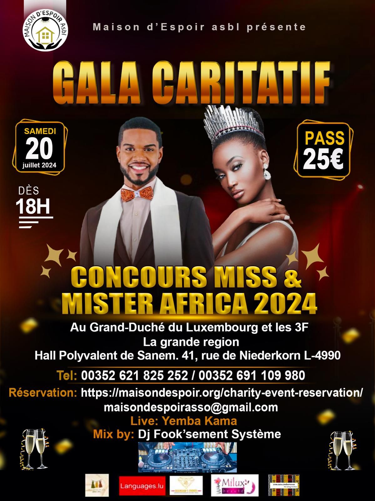 Miss & Mister Africa 1st edition