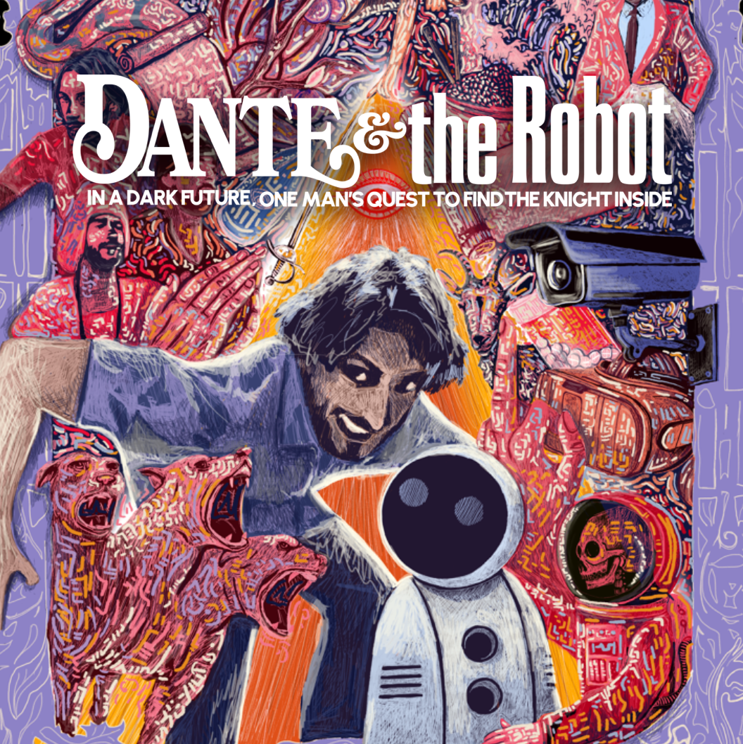 Dante & The robot - By Duncan Hodgkins