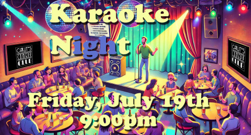 Comedy Club Karaoke night