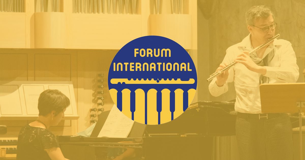 Midday concert - 36th International Forum for Flute and Piano