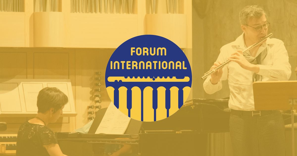 36ème Forum International pour Flûte et Piano - Concert de soirée