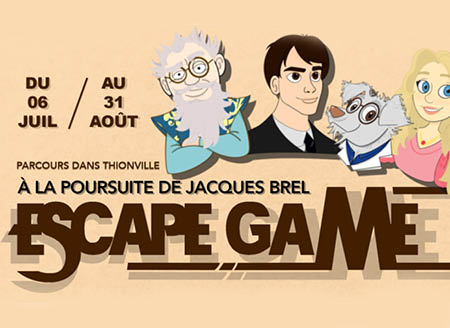 Escape Game : "A la poursuite du Centre Jacques brel"
