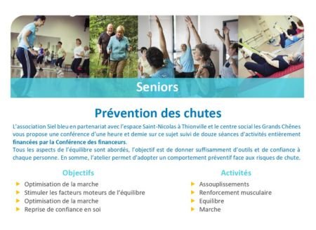 Senior : conférence sur la prévention des chutes