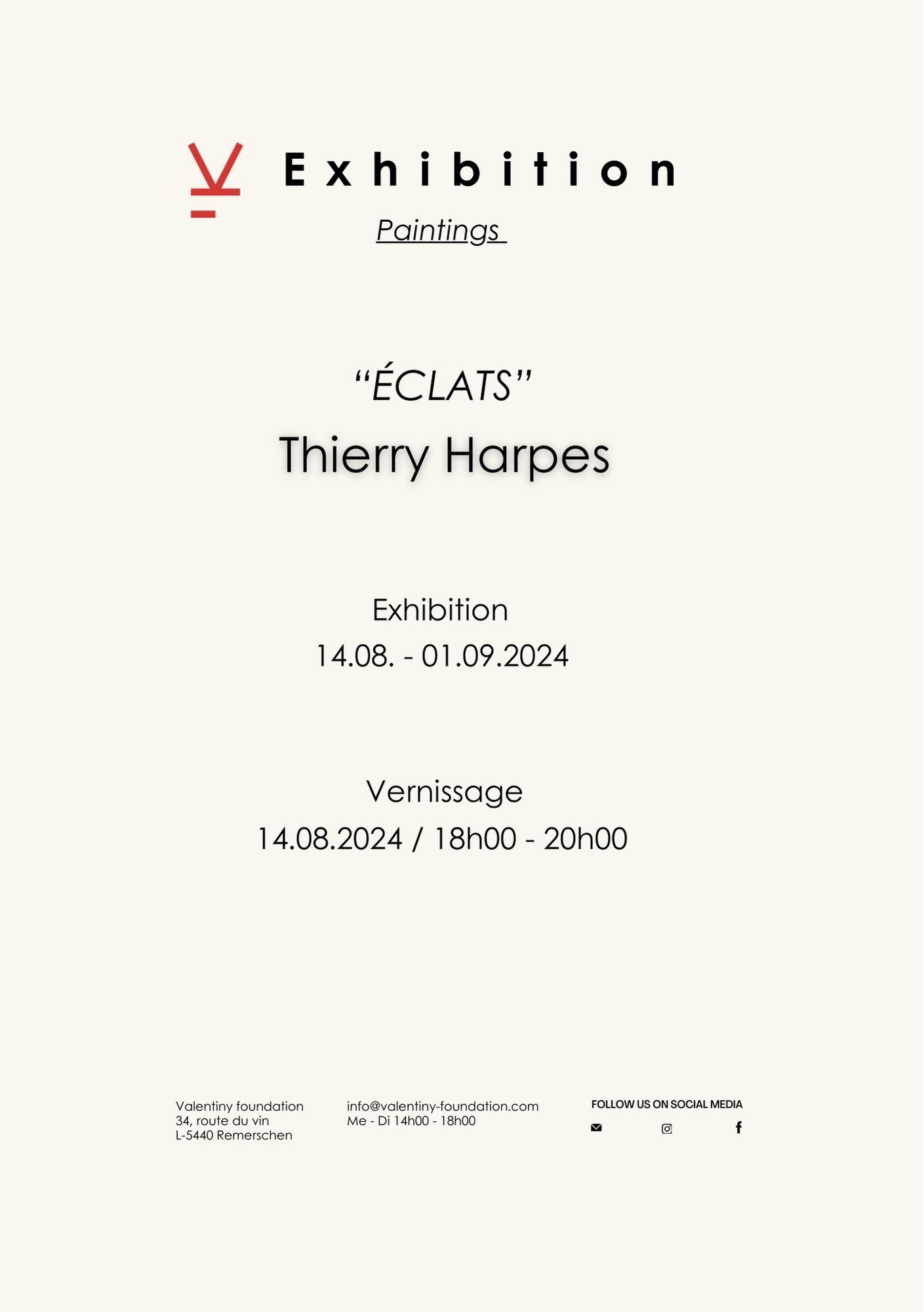 Exposition Peintures - Thierry harpes