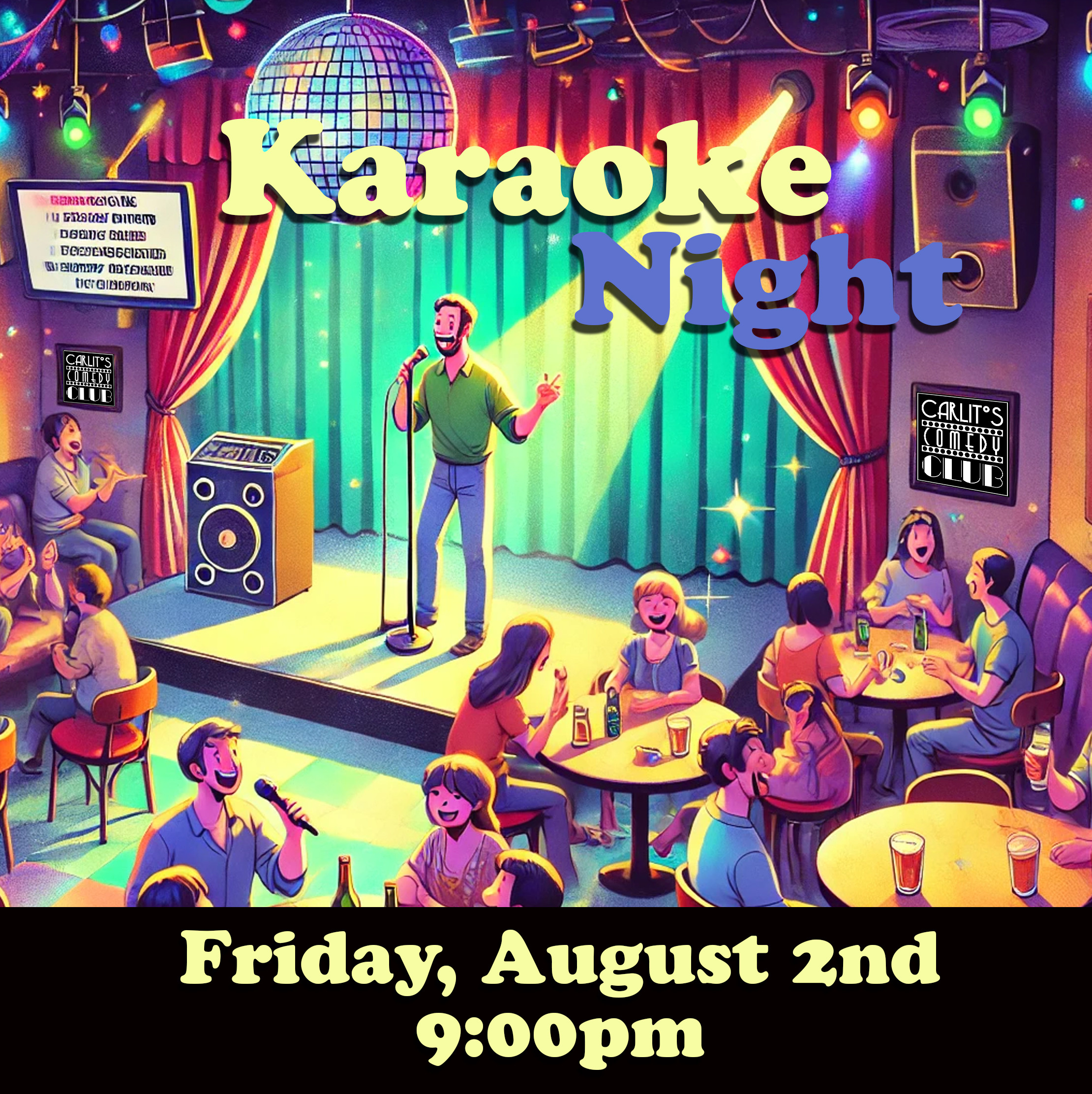 Comedy Club karaoke night