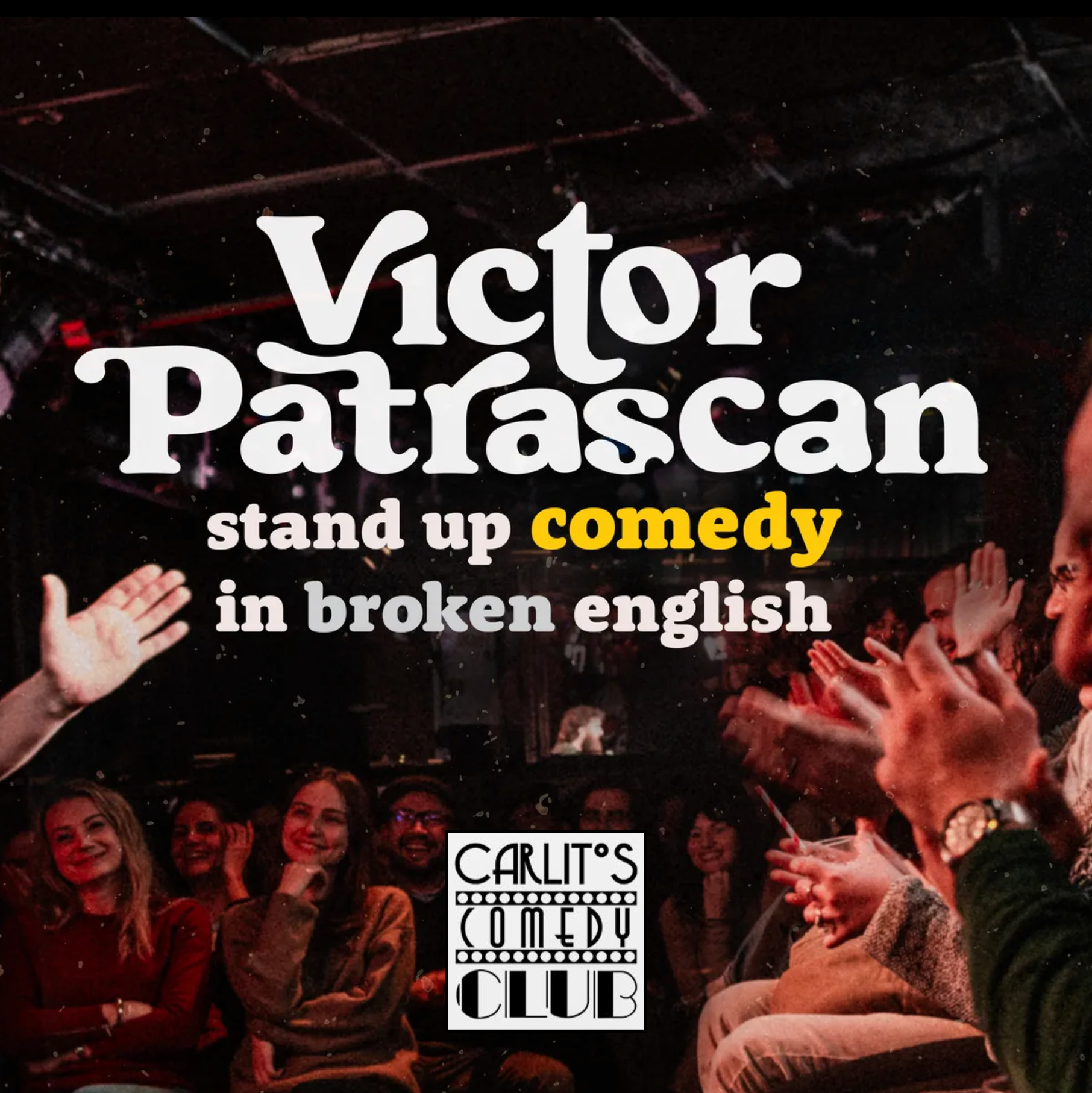 Victor Patrascan - Stand-up Comedy en anglais approximatif