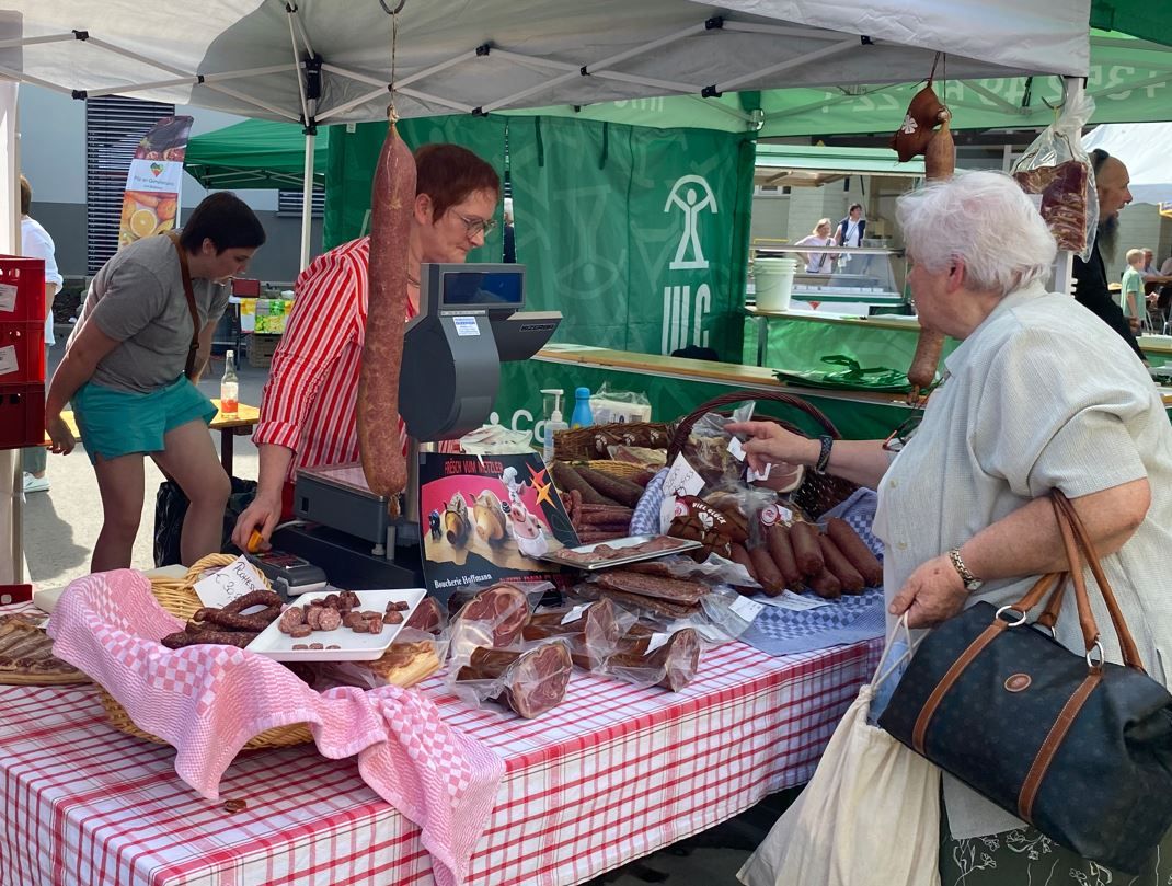 Marché de rue Produits du Luxembourg à Medernach