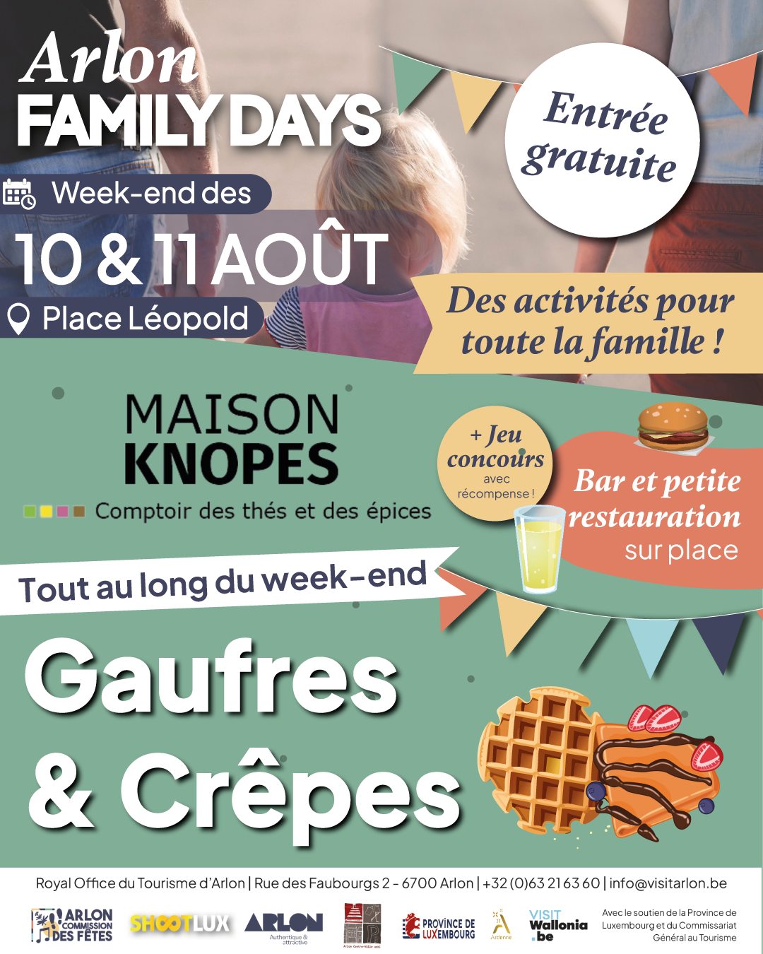 Arlon Family Days 10 & 11 Août Place Léopold