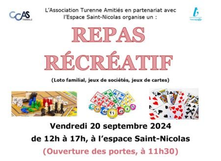 Repas récréatif