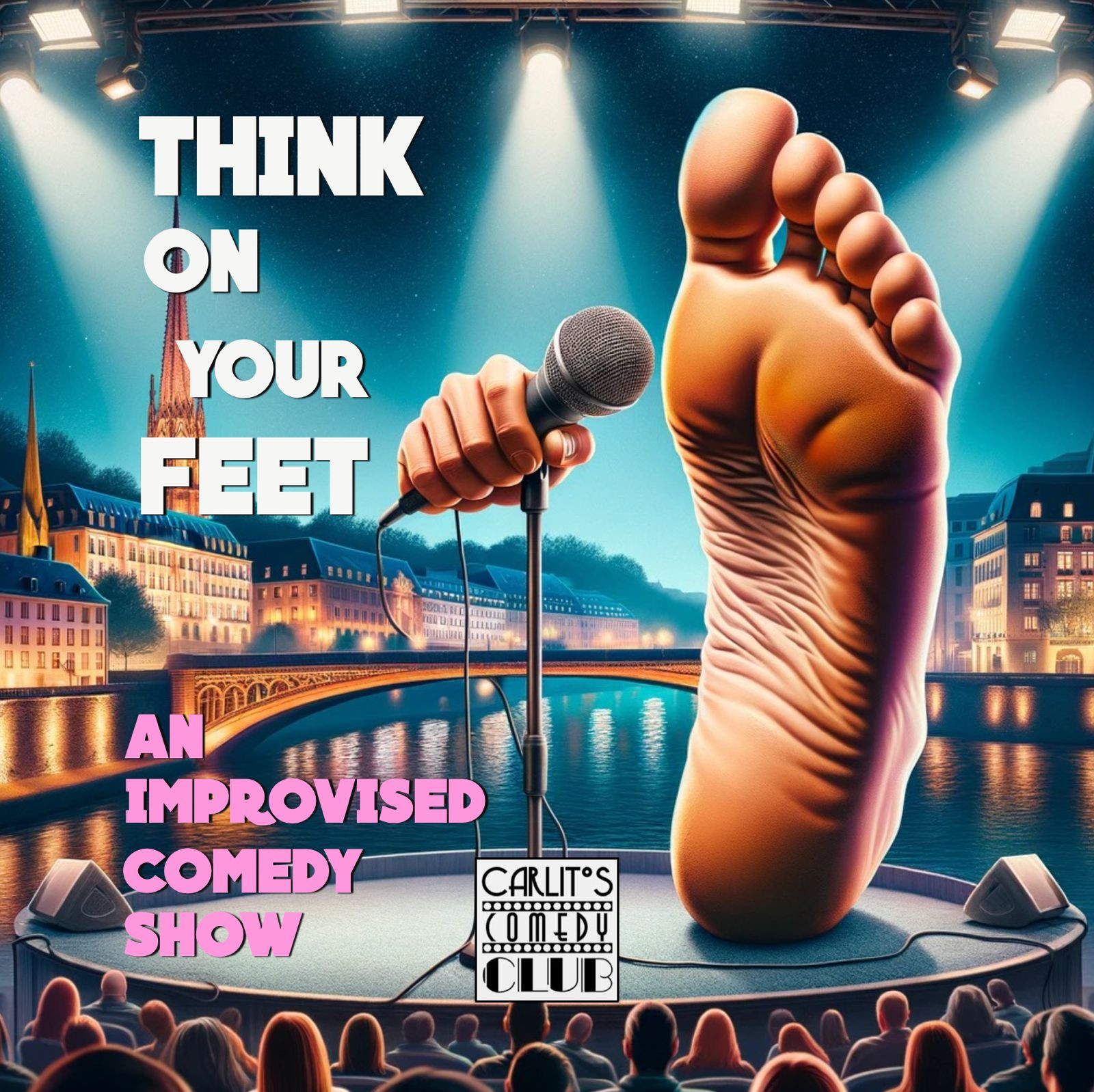 Pensez sur vos pieds - Stand-Up Comedy Improvisé