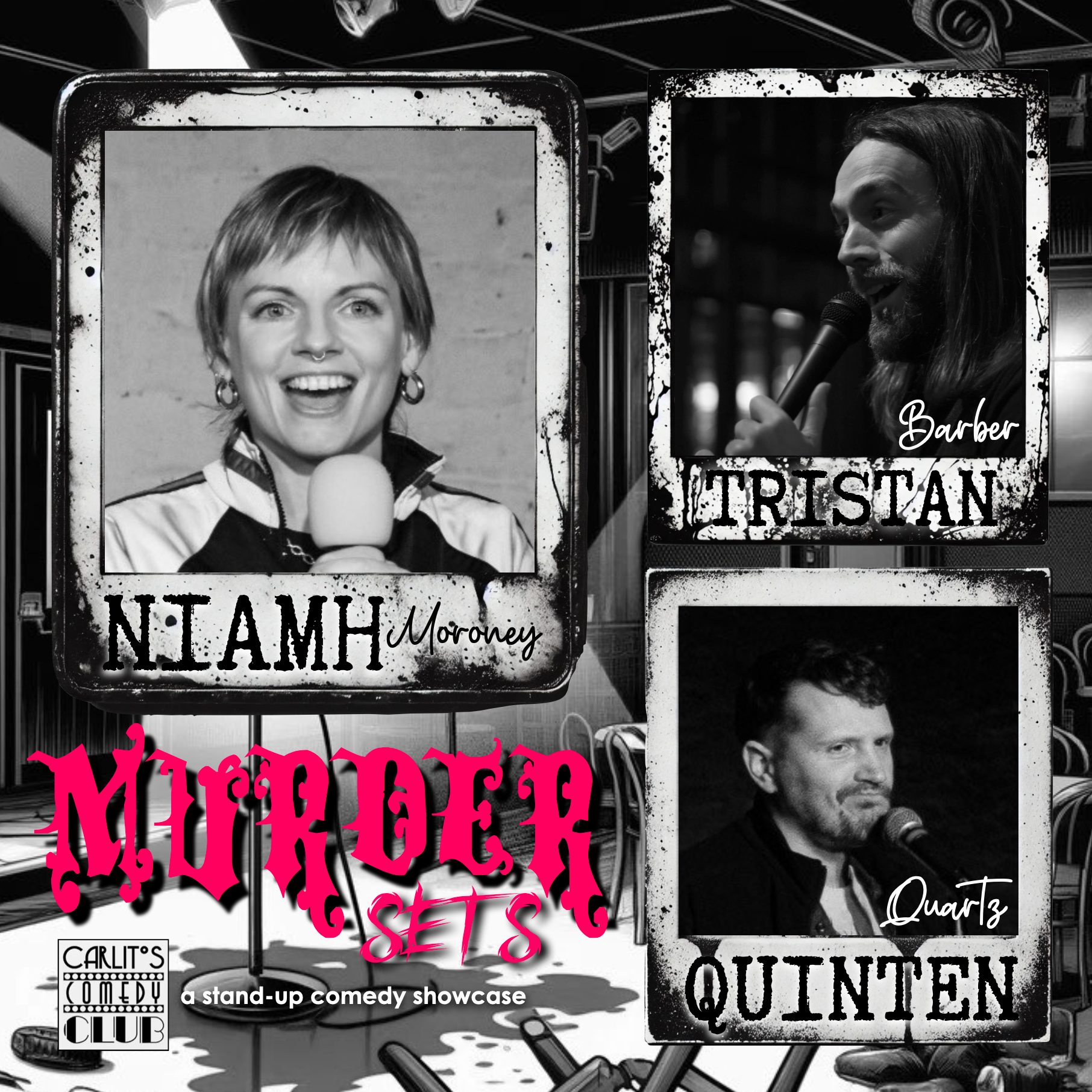 Murder sets - Vitrine Internationale de Stand-Up Comedy