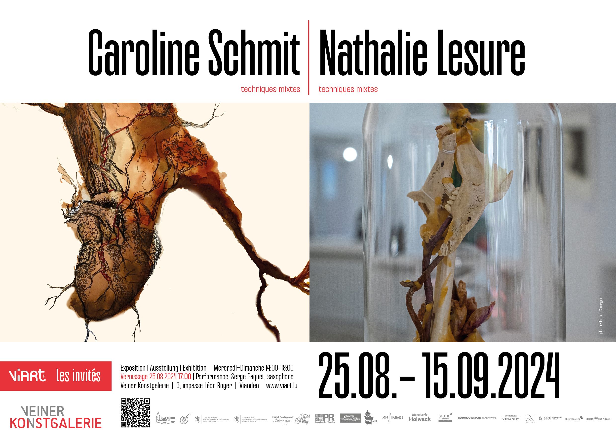 Expo Caroline Schmit & Nathalie Lesure