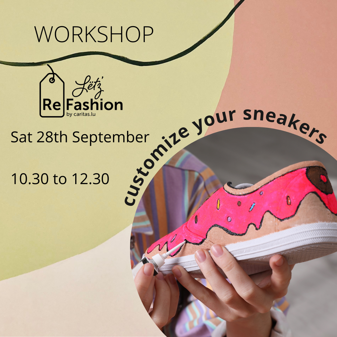 Workshop: customize your sneakers!