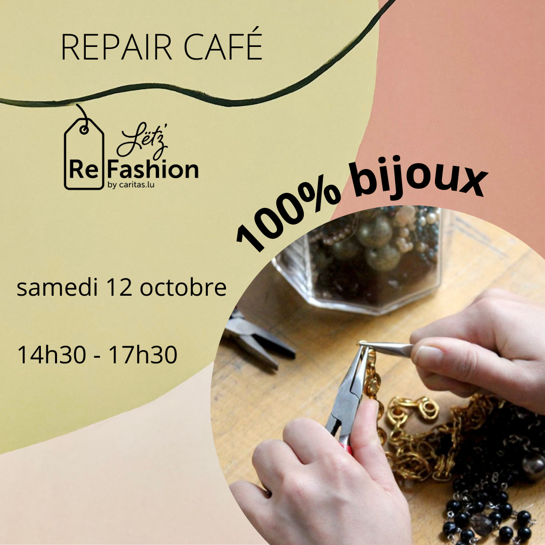 Repair café 100% bijoux