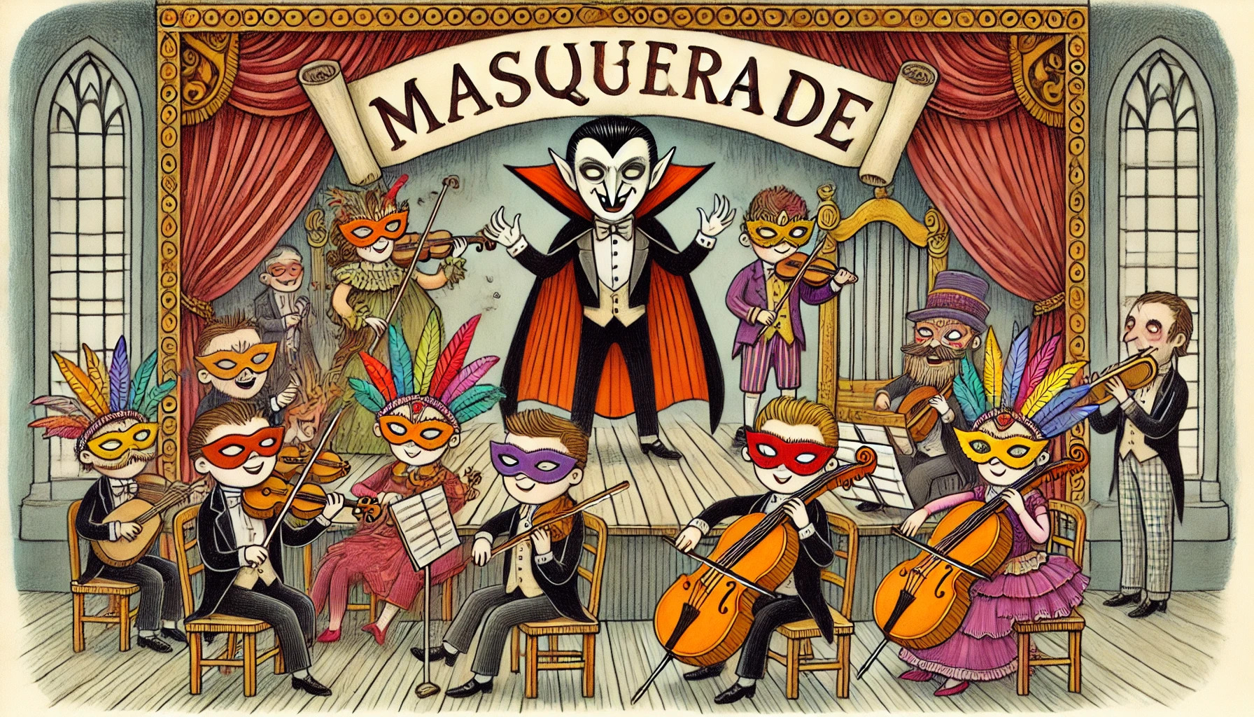 Masquerade Spectacle pour enfants - Musicdays vianden 2024