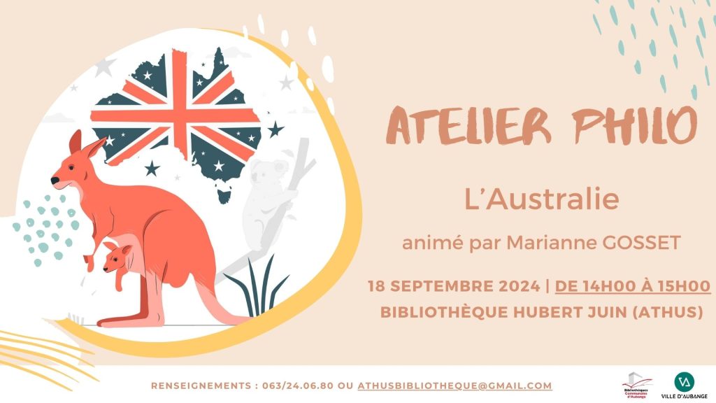 Atelier philo – L’Australie