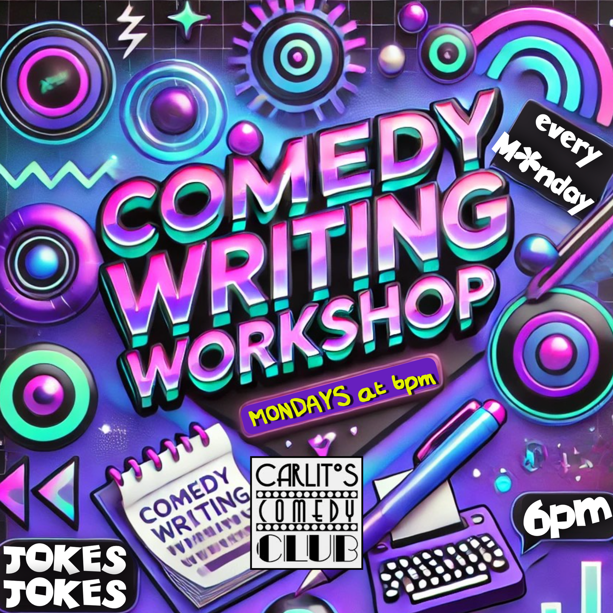 Comedy writing workshop