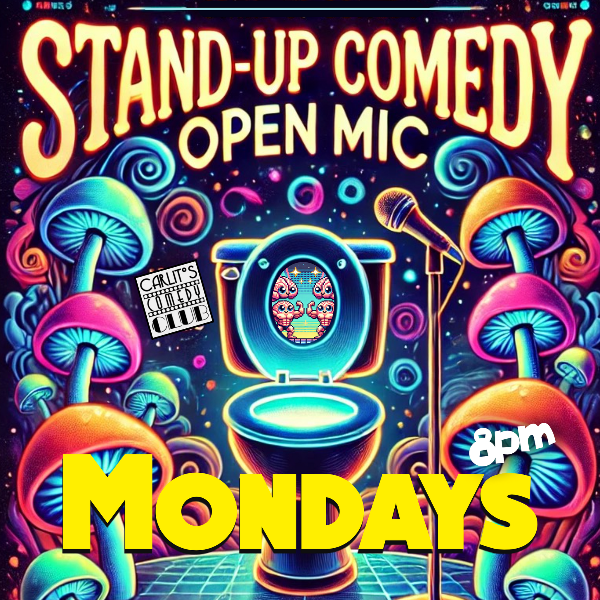 LUNDI SOIR MICRO OUVERT - Humour stand-up en anglais