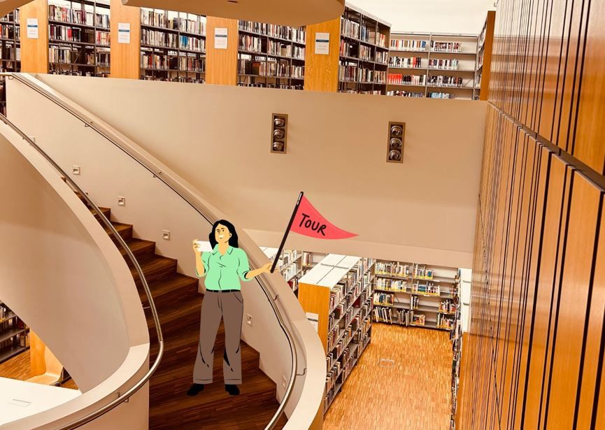 Guided tour of the Luxembourg City library