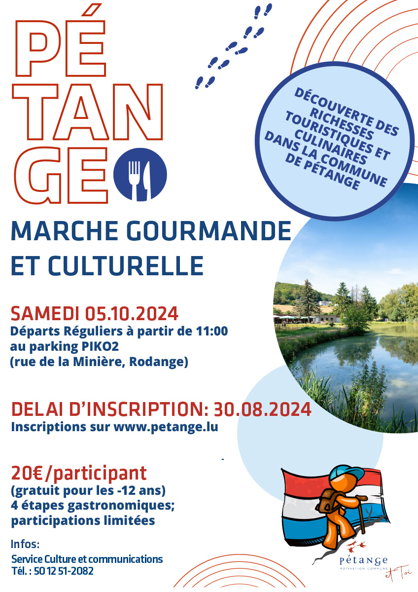 Marche Gourmande – COMPLET !