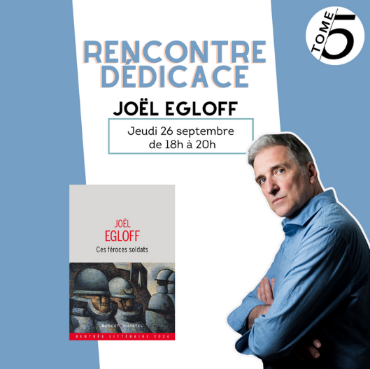 BOOK SIGNING • JOËL EGLOFF