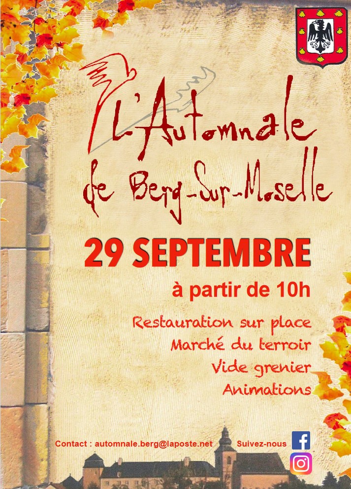 L'automnale de berg-sur-moselle