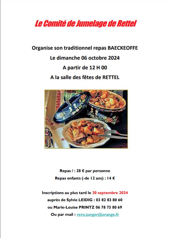 Repas Baeckeoffe