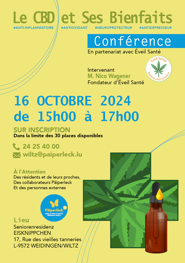 CBD and its Benefits - conference