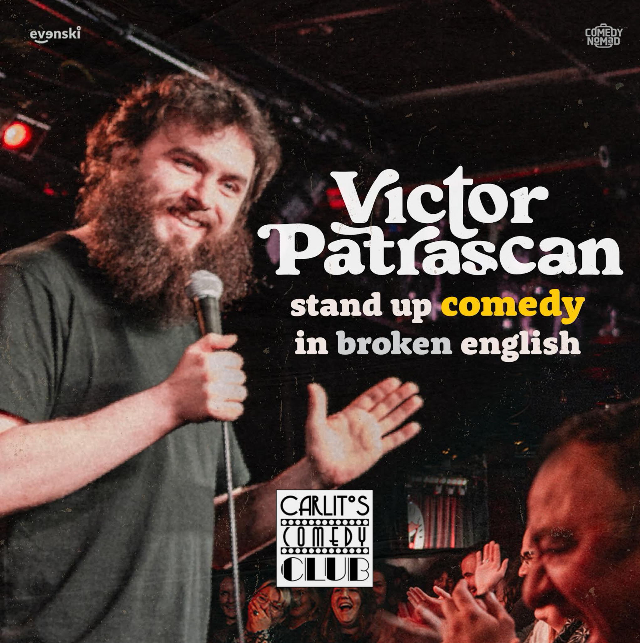 Victor Patrascan -  Stand-up Comedy in Broken English