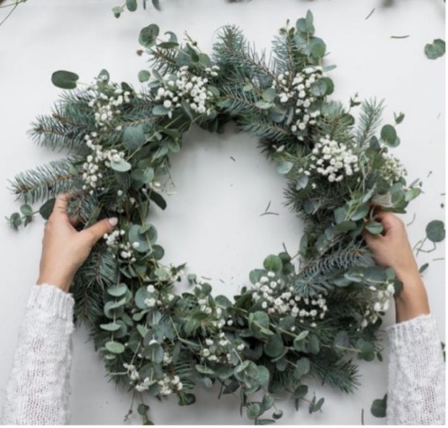 Couronne de Noël - Atelier floral