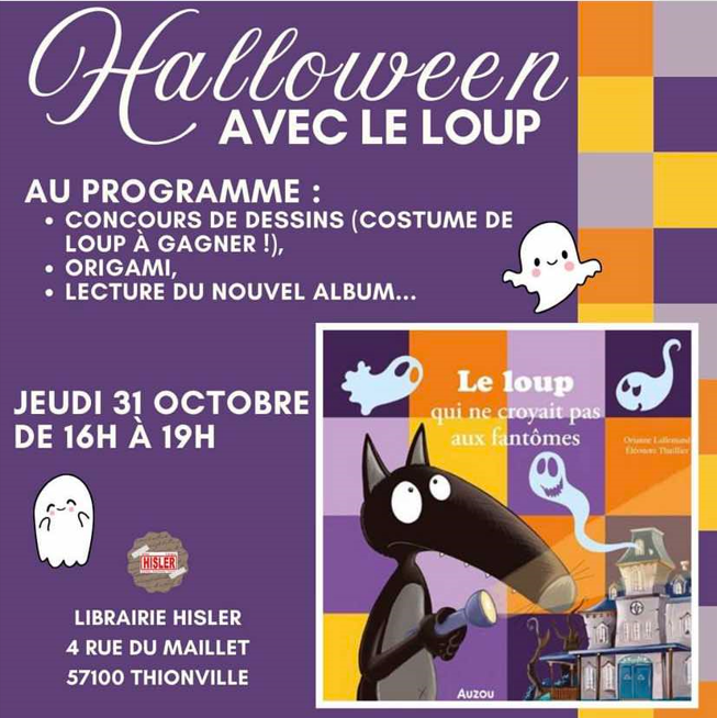 Halloween avec le loup