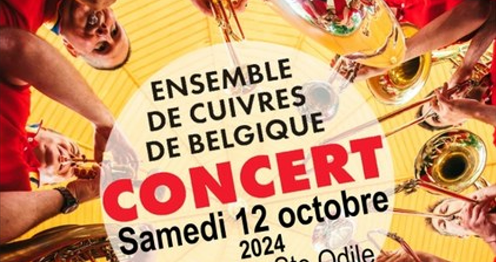 Concert de l'ensemble de cuivres de Belgique